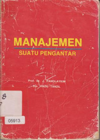 Image of Manajemen Suatu Pengantar