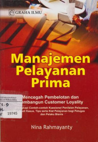 Image of Manajemen Pelayanan Prima
