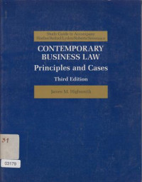 Image of Contemporary Business Law Principles and Cases