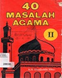 Image of 40 MASALAH AGAMA
