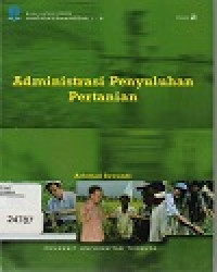 Image of Administrasi Penyuluhan Pertanian