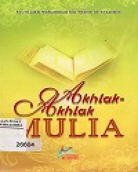 Image of Akhlak-Akhlak MULIA