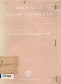 Image of Azas-Azas Hukum Perjanjian