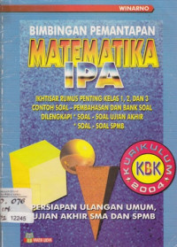 Image of Bimbingan pemantapan Matematika IPA