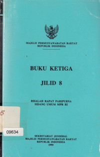 Image of Buku Ketiga jilid 8