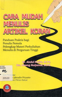 Image of Cara Mudah Menulis Artikel Koran