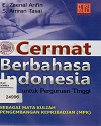 Image of Cermat Berbahasa Indonesia untuk Perguruan  Tinggi