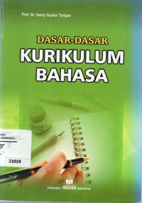 Image of Dasar-Dasar Kurikulum Bahasa
