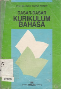 Image of Dasar-dasar kurikulum bahasa