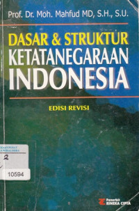Image of Dasar & Struktur Ketatanegaraan Indonesia