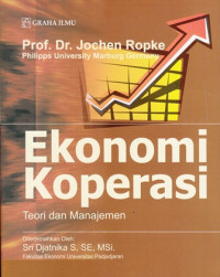 Image of Ekonomi Koperasi: Teori dan Manajemen