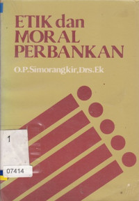Image of Etik dan moral perbankan