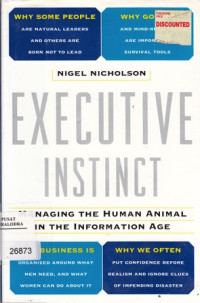 Image of Executive instinct