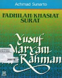 Image of Fadhilah/Khasiat Surat Yusuf Maryam Ar-Rahman