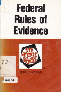 Image of Federal Rules of Evidence