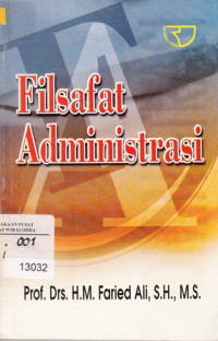 Image of Filsafat Administrasi
