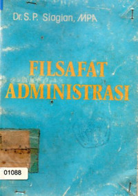 Image of Filsafat administrasi