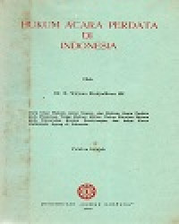 Image of Hukum Acara Perdata Di Indonesia