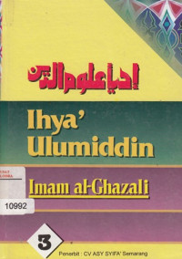 Image of Ihya' Ulumiddin Jilid 3