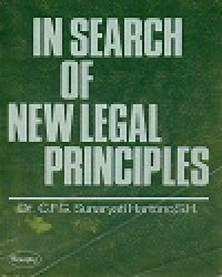 Image of In Search Of New Legal Principles