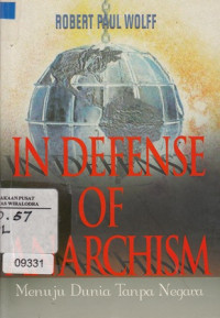 Image of In defense of anarchism