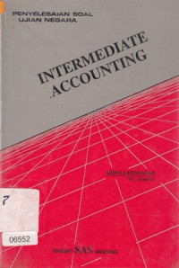 Image of Intermediate Accounting