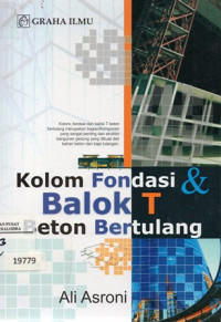 Image of Kolom Fondasi & Balok T Beton Bertulang