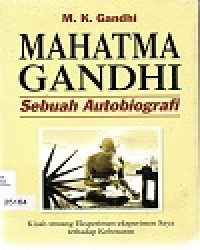 Image of Mahatma Gandhi Sebuah Autobiografi