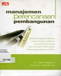 Image of Manajemen Perencanaan Pembangunan