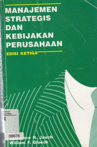 Image of Manajemen Strategis Dan Kebijakan Perusahaan