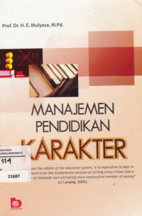 Image of Manajemen pendidikan karakter