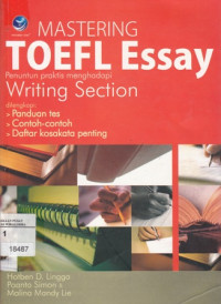 Image of MASTERING TOEFL Essay Penuntun praktis menghadapi Writting Section