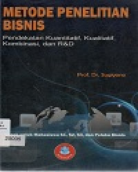 Image of Metode Penelitian Bisnis