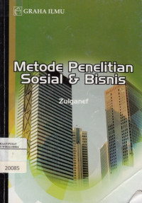 Image of Metode penelitian soaial & bisnis