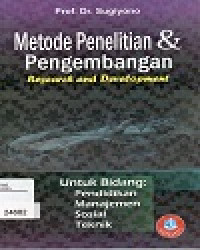 Image of Metode Penelitian dan Pengembangan research and development