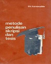 Image of Metode Penulisan Skripsi Dan Tesis