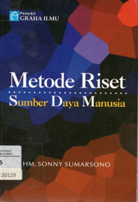 Image of Metode Riset Sumber Daya Manusia