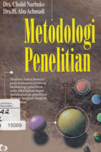 Image of Metodologi Penelitian