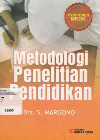 Image of Metodologi penelitian pendidikan