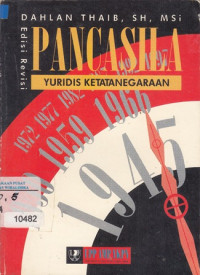 Image of Pancasila: yuridis ketatanegaraan