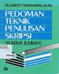 Image of Pedoman Teknik Penulisan Skrisi (Karya Ilmiah)