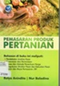 Image of Pemasaran Produk Pertanian
