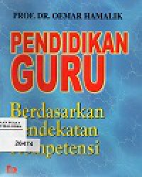 Image of Pendidikan Guru Berdasarkan Pendekatan Kompetensi
