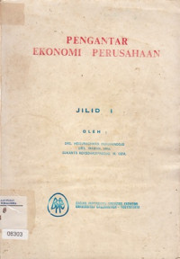 Image of Pengantar Ekonomi Perusahaan