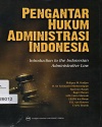 Image of Pengantar Hukum Administrasi Indonesia