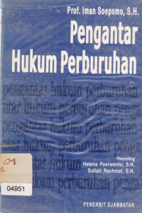 Image of Pengantar Hukum Perburuhan