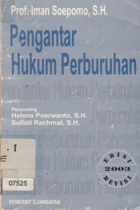 Image of Pengantar Hukum Perburuhan