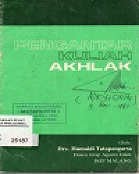 Image of Pengantar Kuliah Akhlak