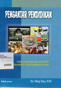 Image of Pengantar Pendidikan