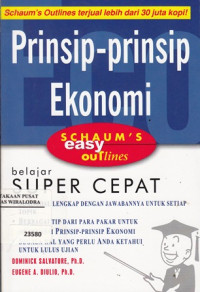 Image of Prinsip-prinsip ekonomi: belajar super cepat